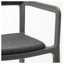 Фото4.Кресло, Gunnared темно-серый YPPERLIG IKEA 003.465.77